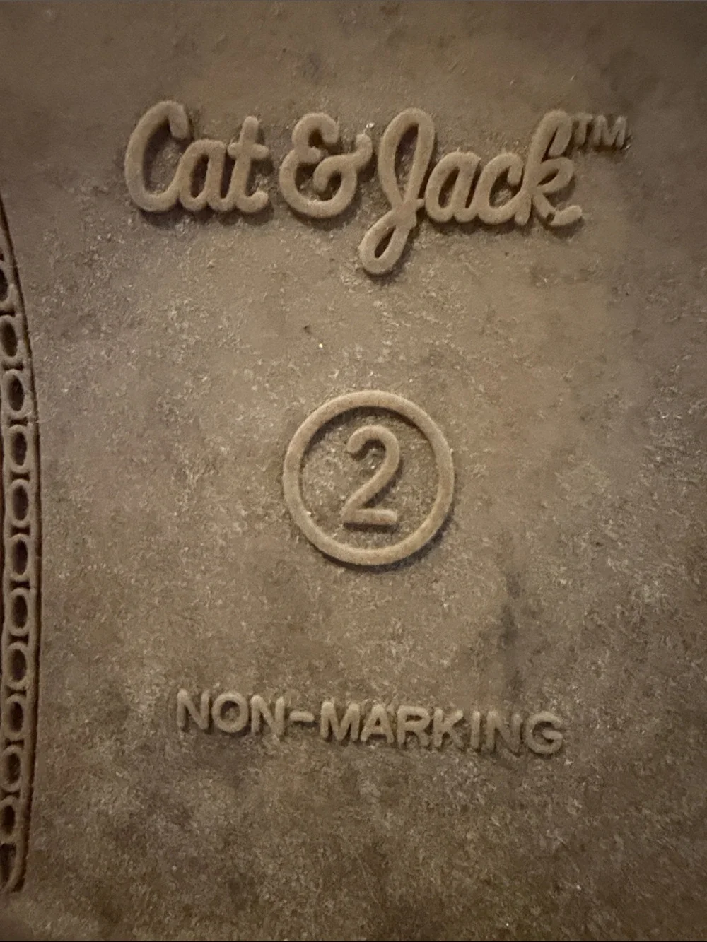 Cat & Jack Tan Suede Ankle Boots